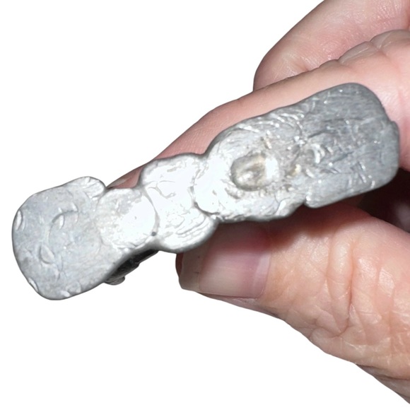 VINTAGE LOT OF 2 WORLD WAR I LEAD ARMY MEN. WALKING MAN & SOLDIER W/MORTAR GUN - Picture 7 of 7